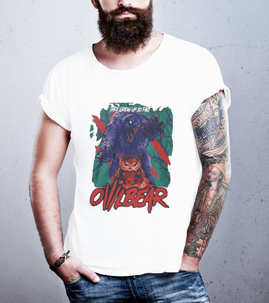 They Grow Up So Fast Owlbear Fantasy Creature T-Shirt