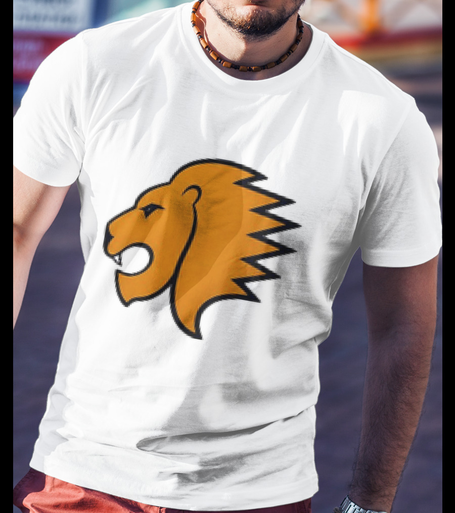 NHL Lion Hockey Jersey Bold Lion T-Shirt