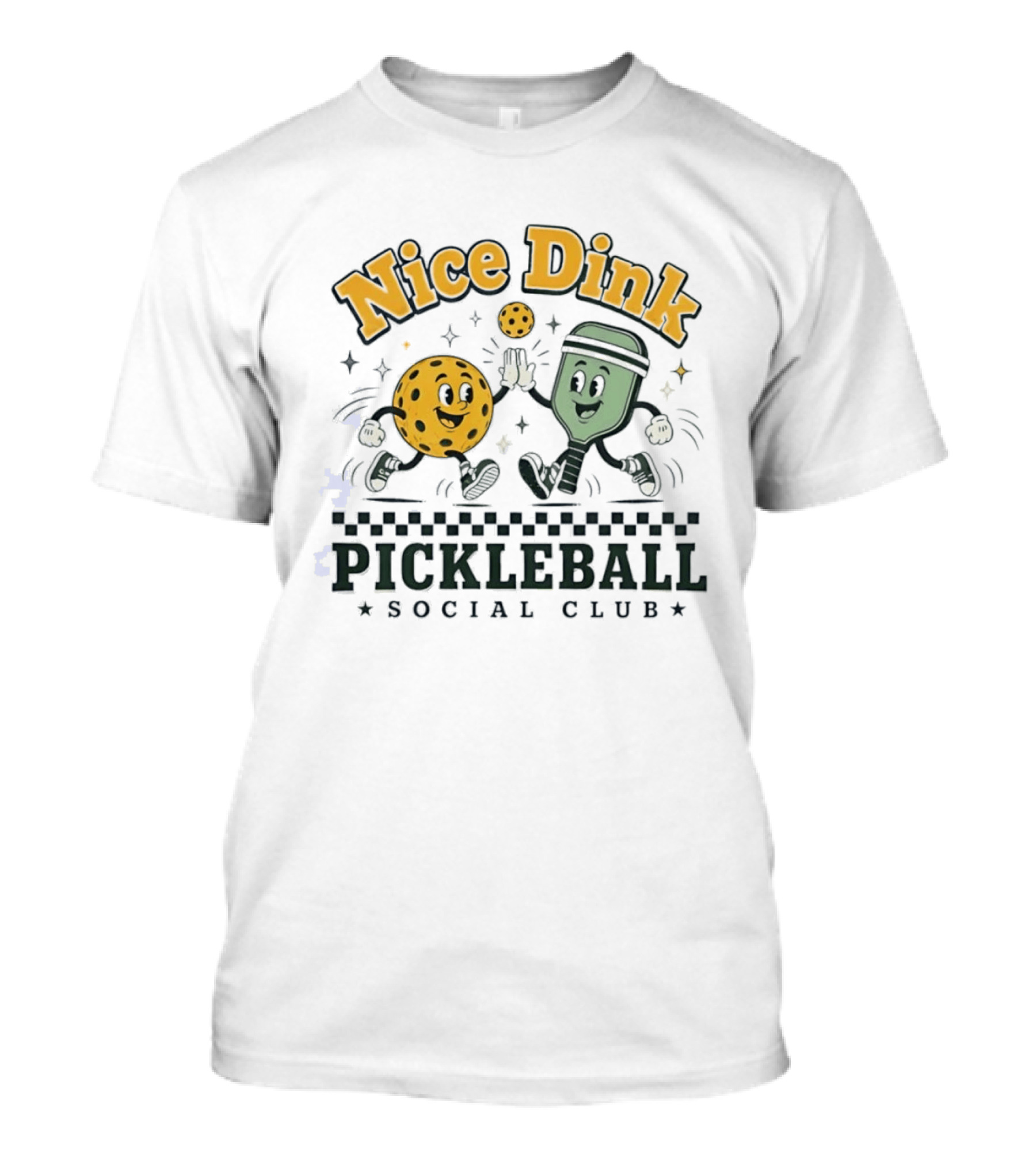 Nice Dink Pickleball Social Club High Five T-Shirt