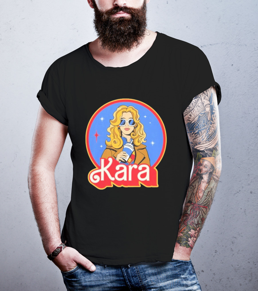 Kara 2026 Screencrush Sunglasses Coffee T-Shirt