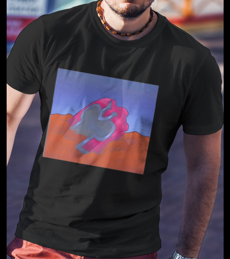 Devil Card Sinners To The Saint With Red Heart Symbol In Sand T-Shirt
