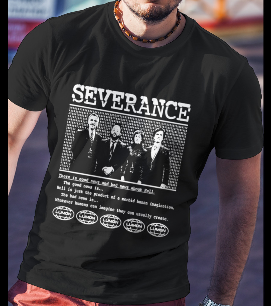SEVERANCE Lumon Industries Eerie Team Imagery Apple TV Series T-Shirt