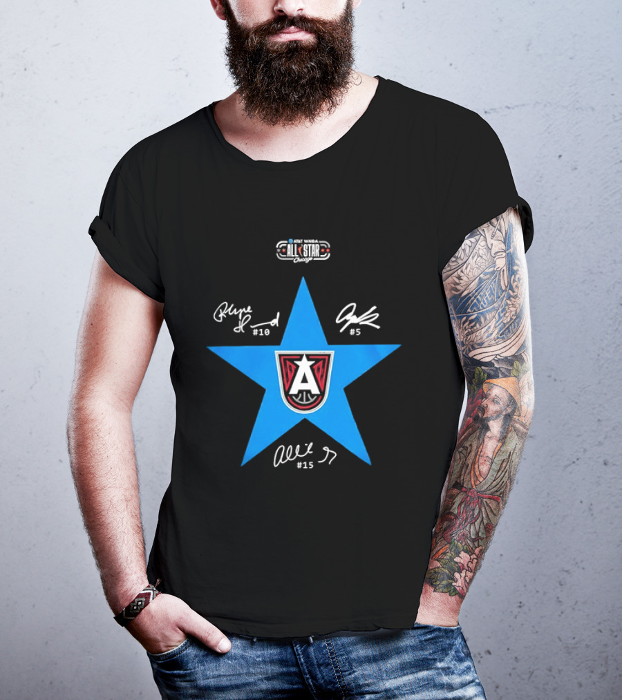 WNBA All Star Chicago Edition 2020 Signatures Star T-Shirt