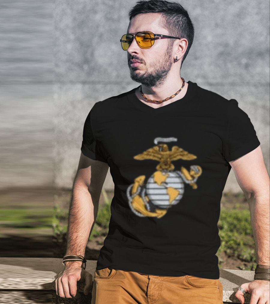 Marine Corps 250 Years Semper Fi Marines Gift Shop Store T-Shirt