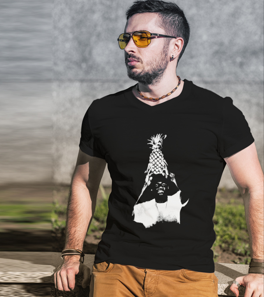 Myles Lewis Skelly Pineapple Headprint T-Shirt