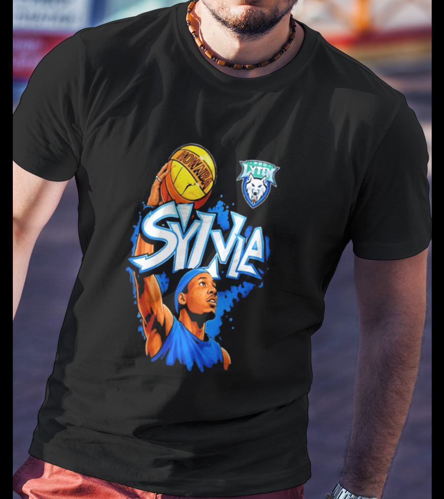 Sylvia Hownba Pro Lytin Basketball Player T-Shirt