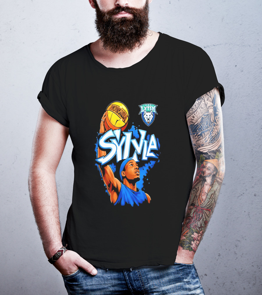 Sylvia Hownba Pro Lytin Basketball Player T-Shirt