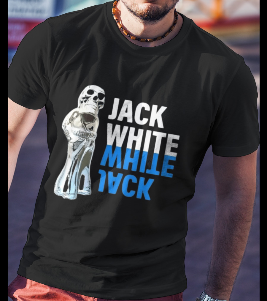 Jack White Frozen Charlatan Skull Third Man Records Store T-Shirt
