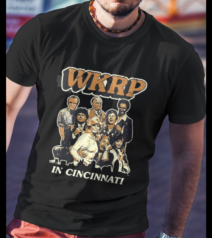 WKRP In Cincinnati Classic TV Show Cast Ensemble T-Shirt