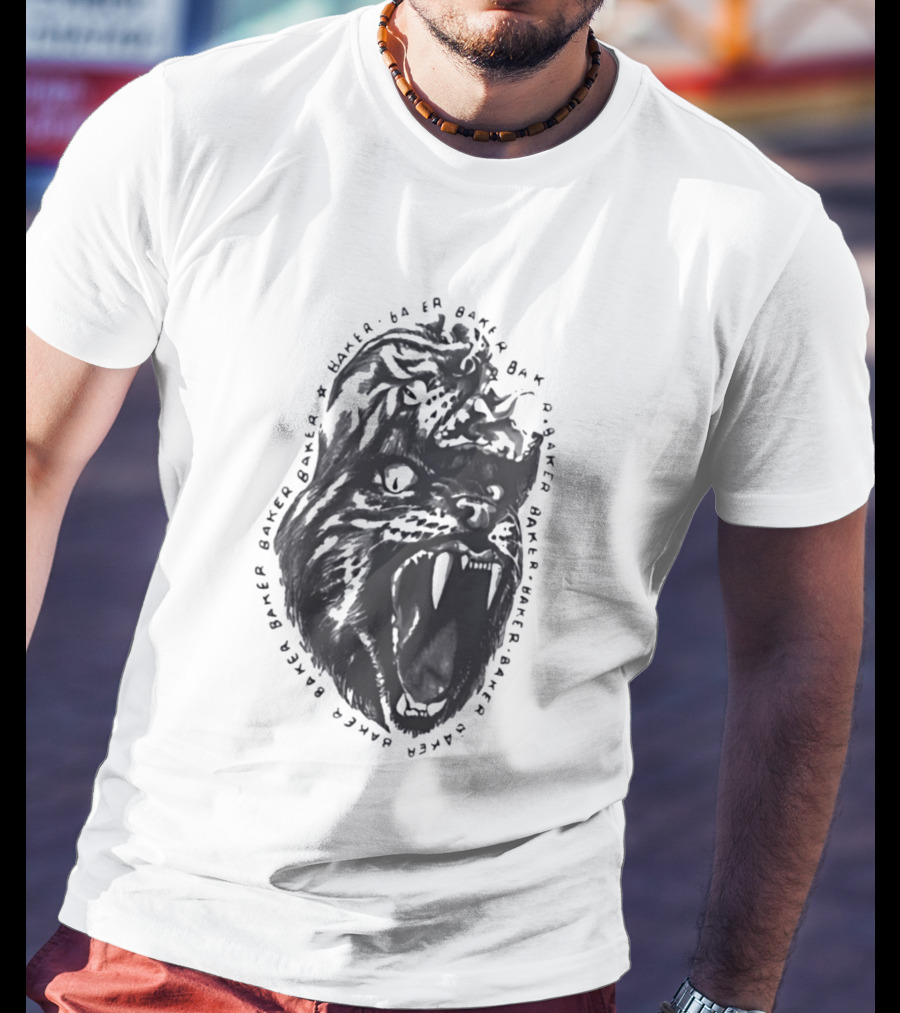 Baker Lion Head Mouse Bakfr T-Shirt