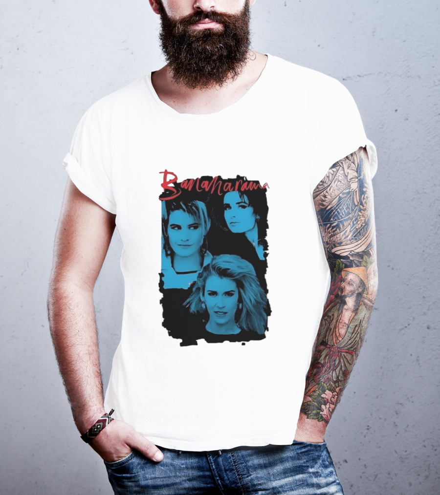 Bananarama Iconic Music Group Members Women's Fashion T-Shirt