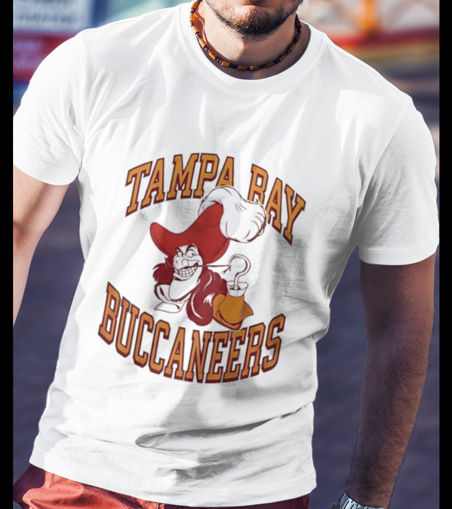 Captain Hook Tampa Bay Buccaneers Pirate T-Shirt
