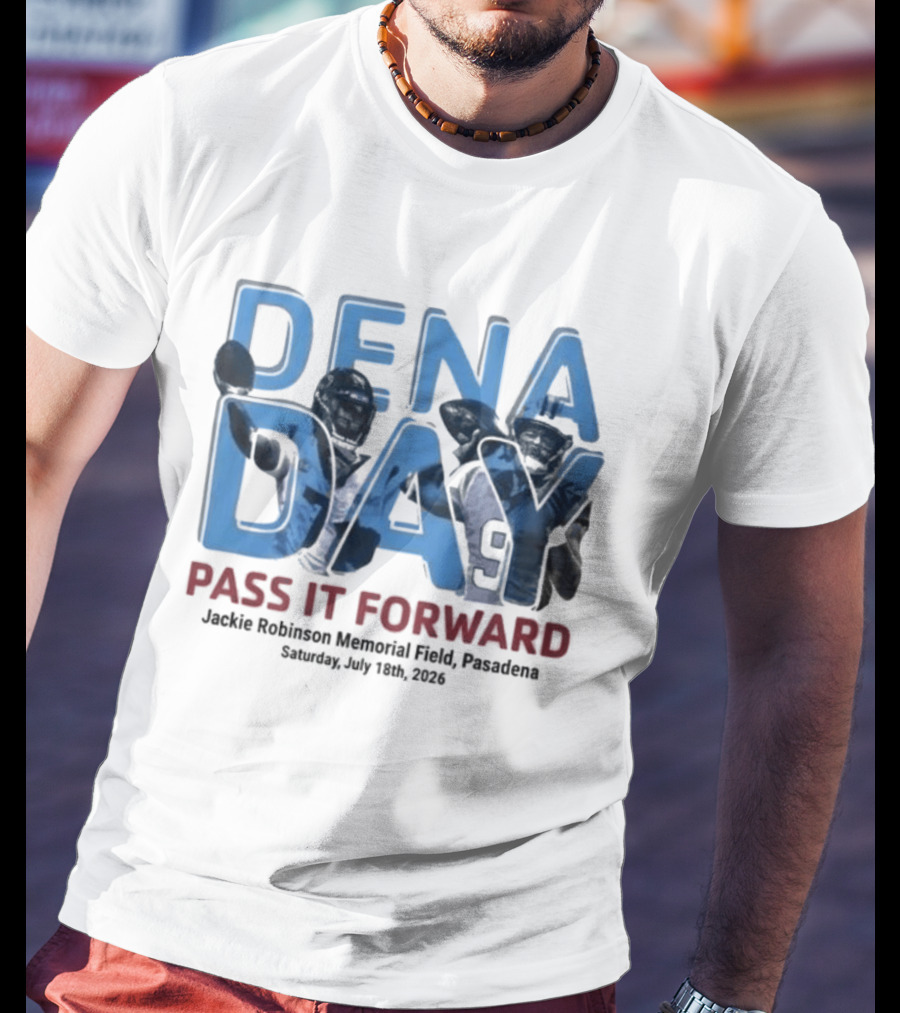 Panthers Dena Day 2026 Pass It Forward Jackie Robinson Memorial Field July 18th Pasadena T-Shirt