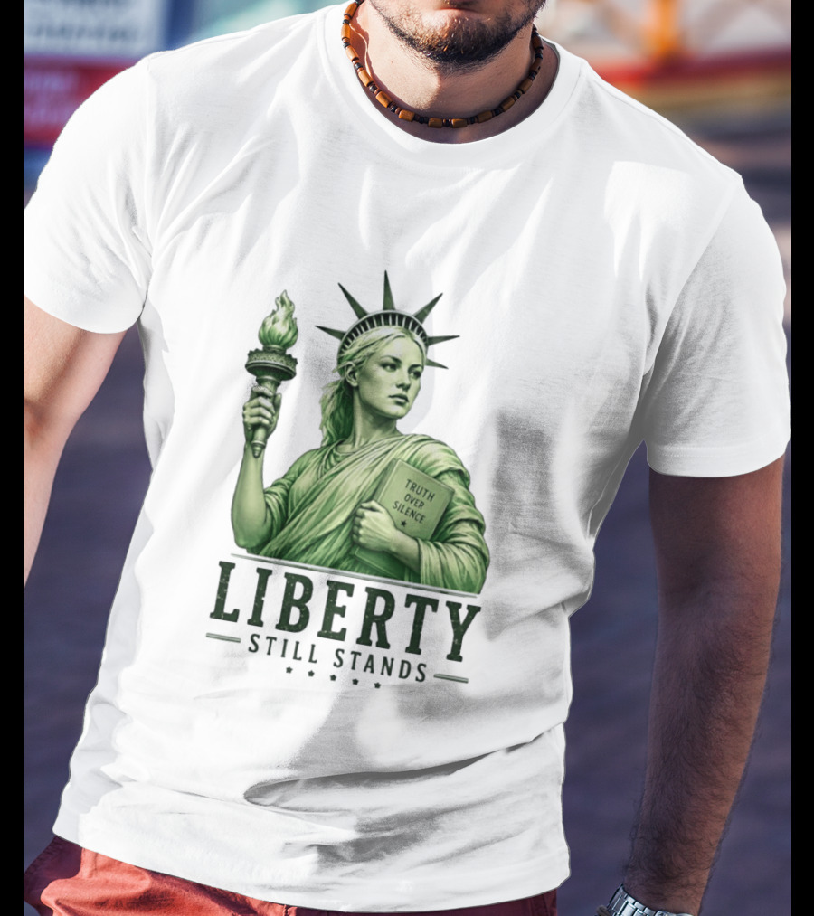 Sophie Cunningham Liberty Truth Over Silence Statue Still Stands T-Shirt