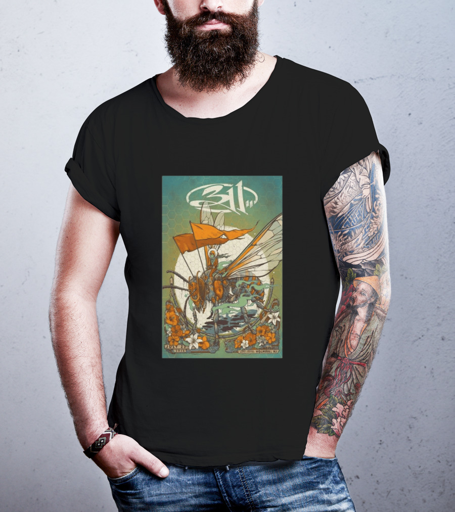 311 Concert Holmdel NJ July 23 2026 Insect T-Shirt