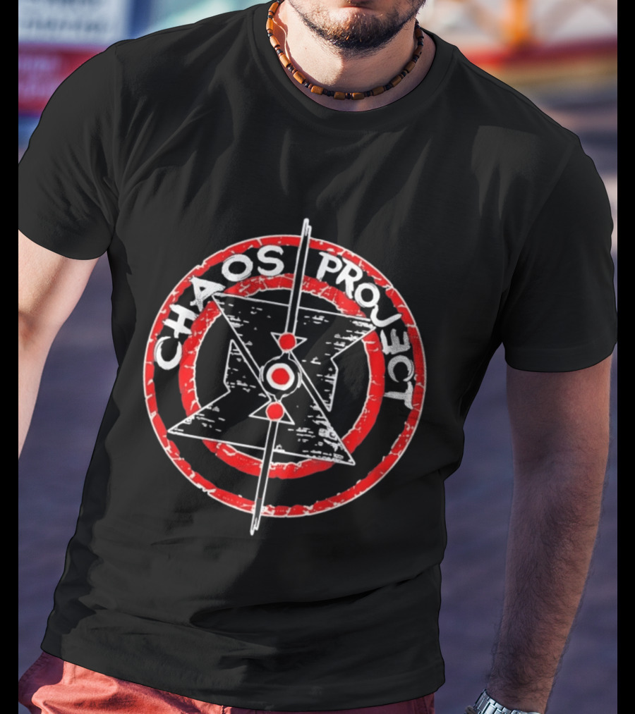 Chaos Project Red Target Circular T-Shirt