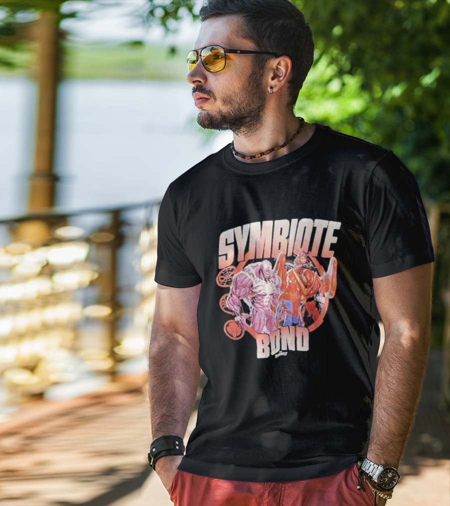 Marvel Symbiote Bond Spider Man Venom Rivals T-Shirt