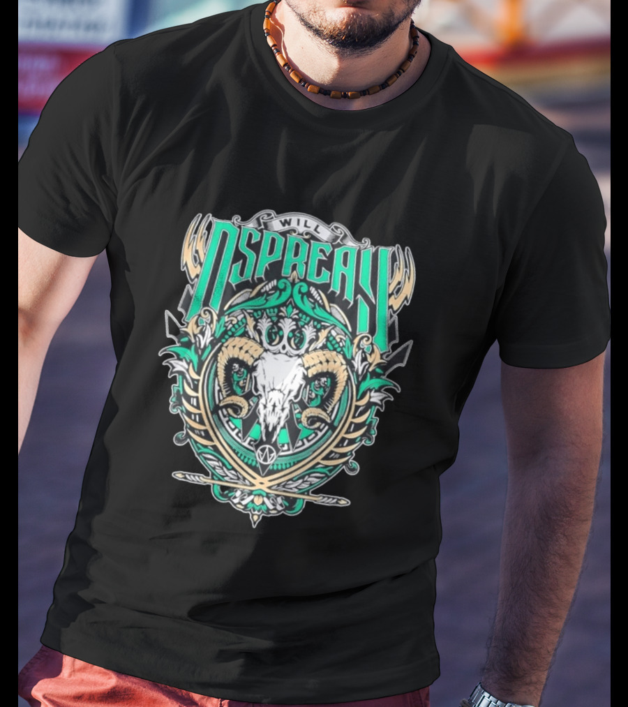 Will Ospreay Ram Skull Crest Vortex T-Shirt