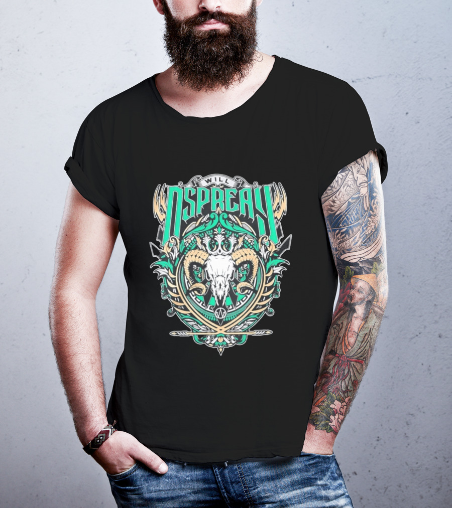 Will Ospreay Ram Skull Crest Vortex T-Shirt