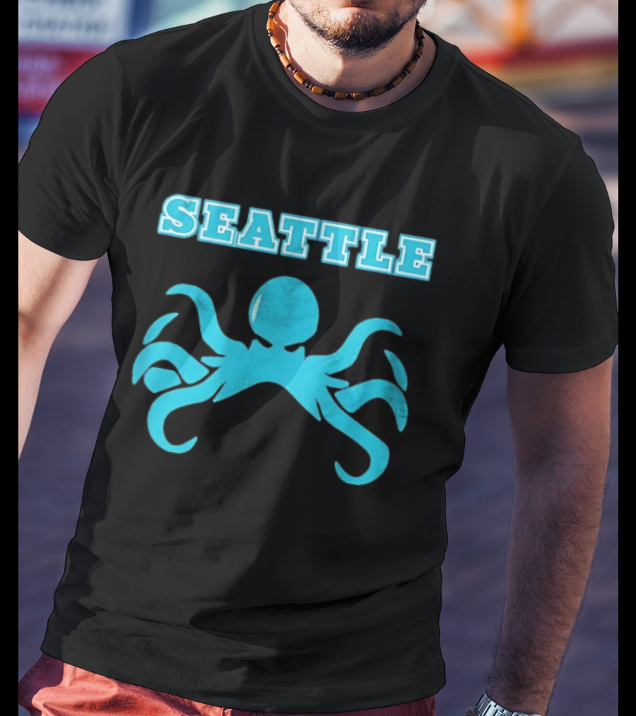 Seattle Kraken Team Octopus T-Shirt