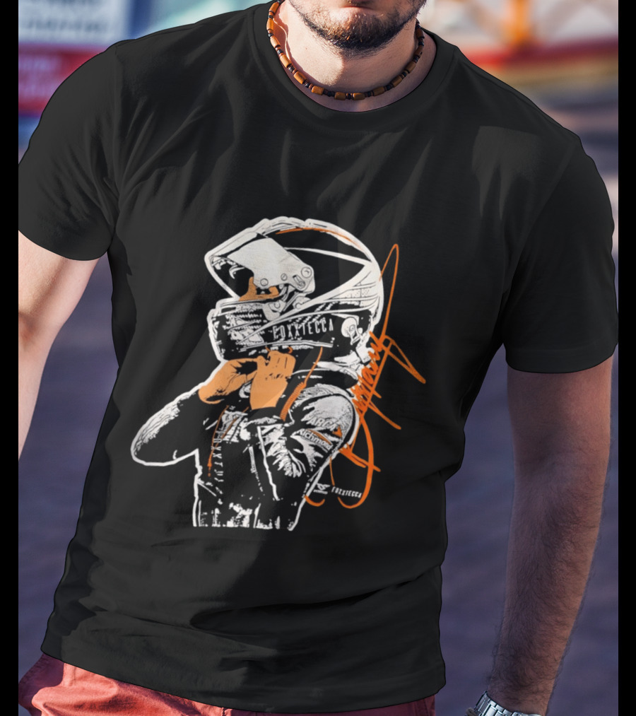 Foxxtecca ARCA Richmond Racing Motorsport Helmet Racer T-Shirt