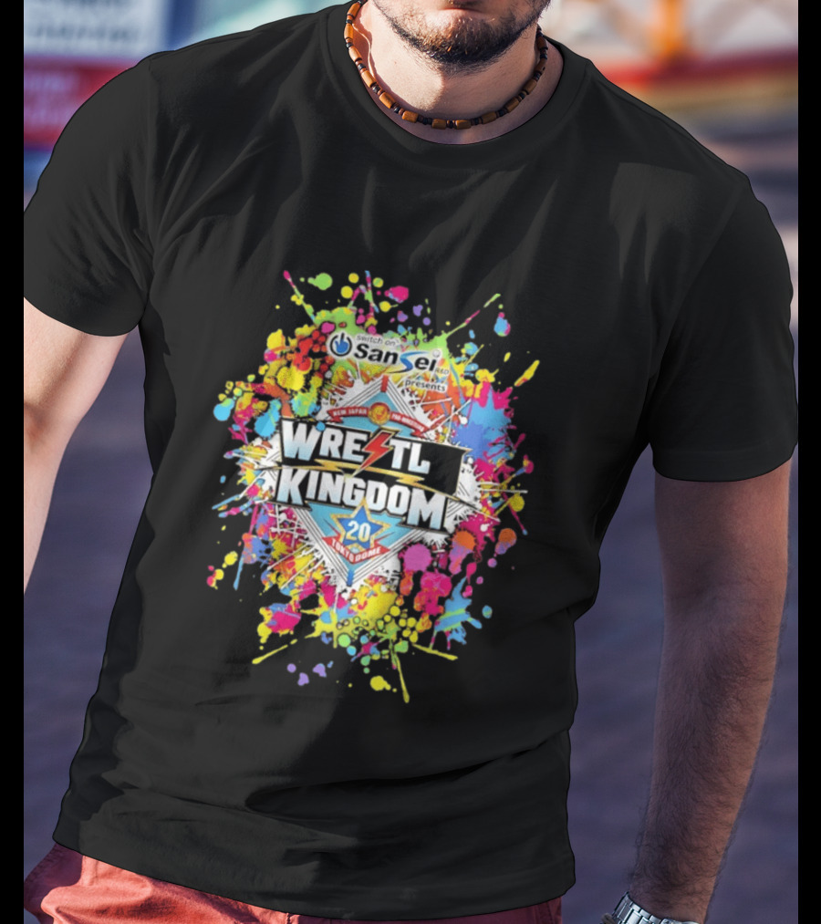 New Japan Pro Wrestling Wrestle Kingdom 20 Tokyo Dome Sansei Presents T-Shirt