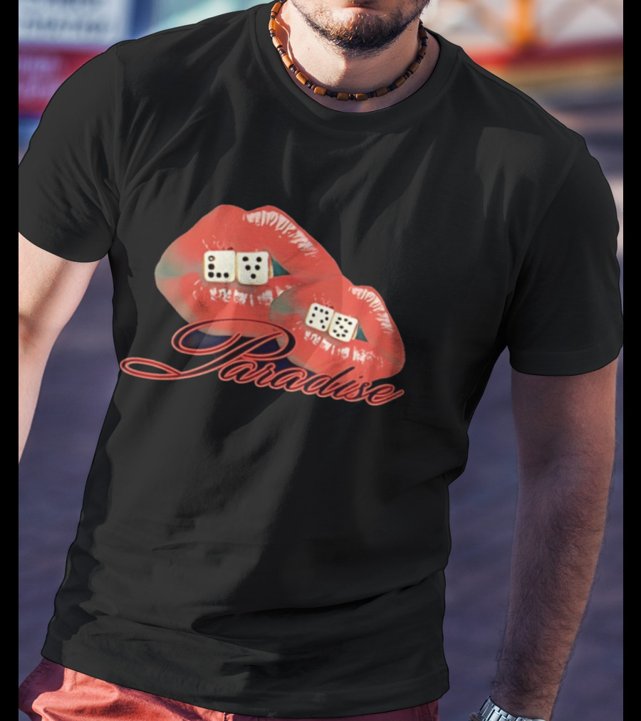 Paradise Lips Dice RS LV T-Shirt