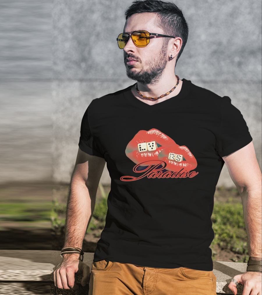Paradise Lips Dice RS LV T-Shirt