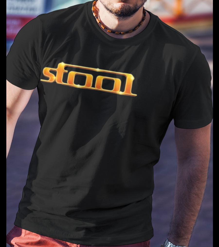 Stool Gold Minimalist Shiny Glowing T-Shirt