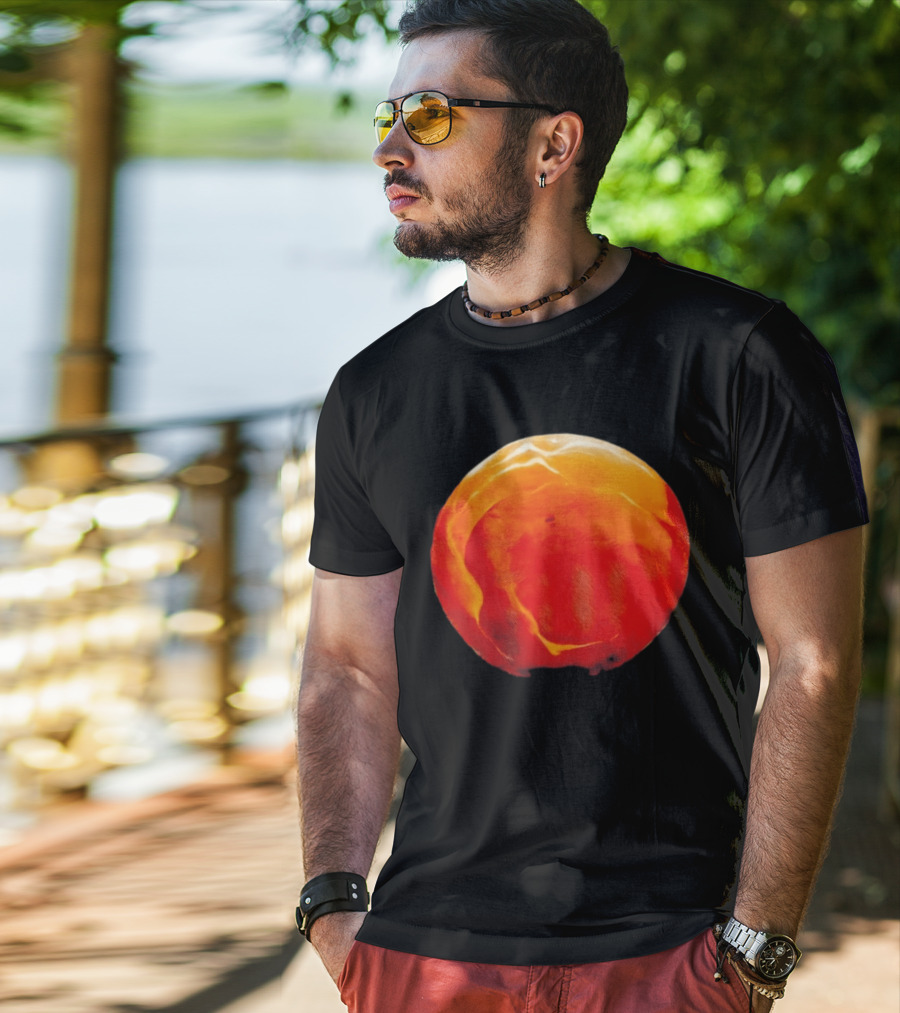 Tangerine Dream Orbit TD Vibrant Planet Sphere T-Shirt