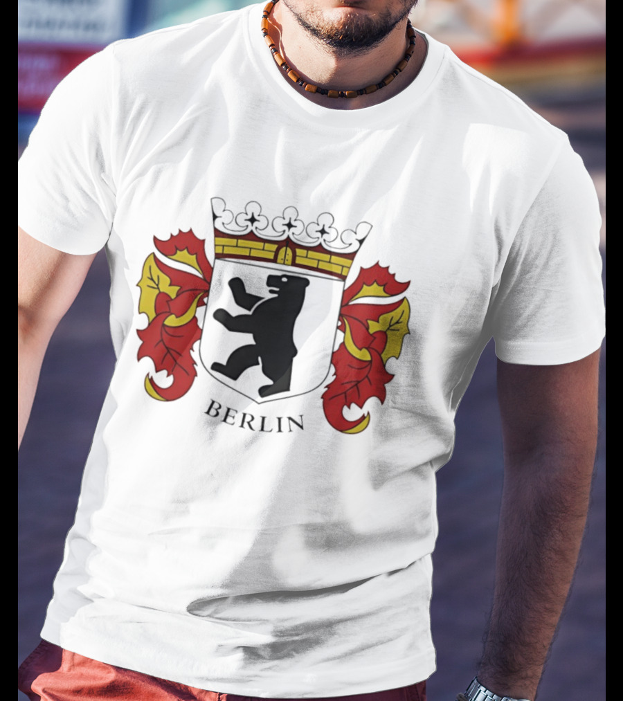Berlin Coat Of Arms Bear Crest German City T-Shirt