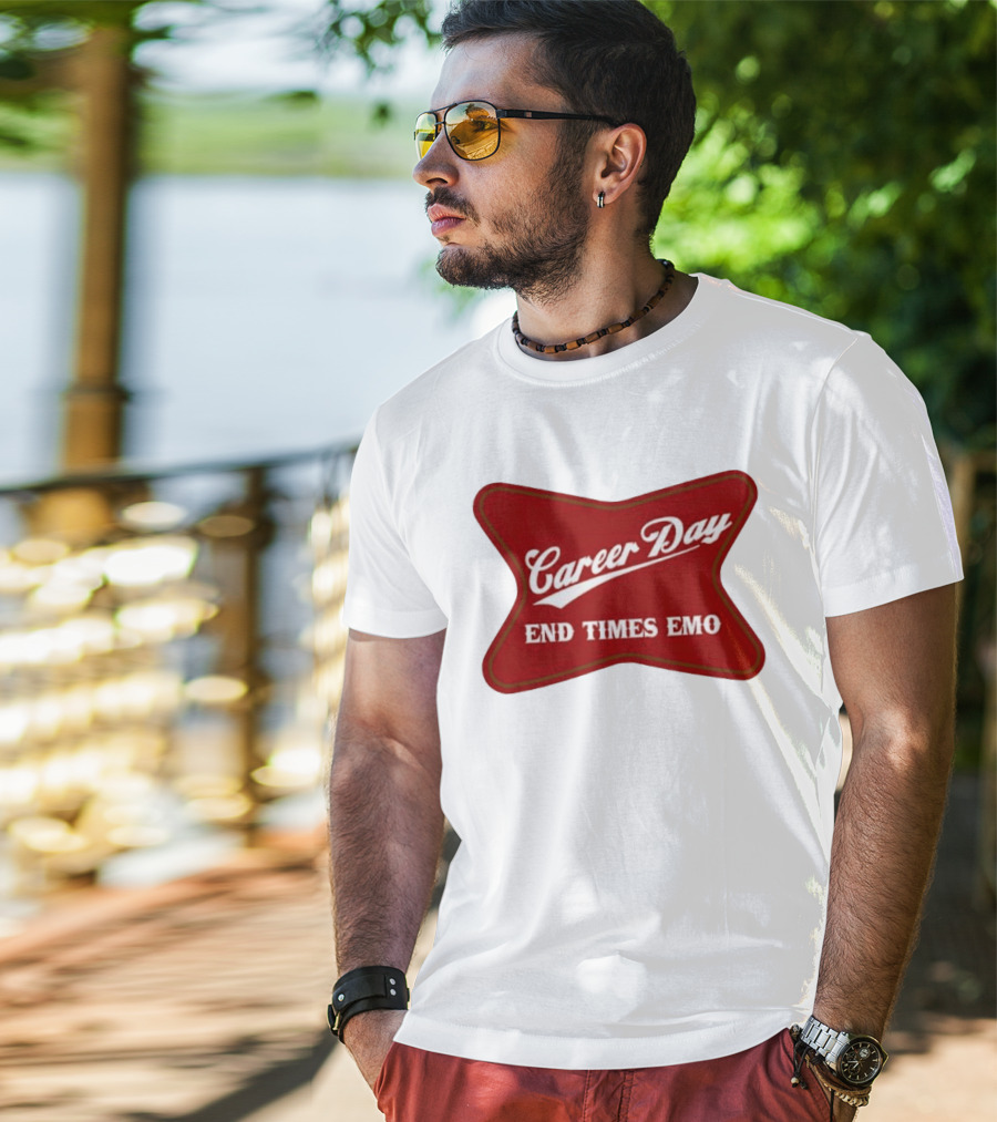 Career Day End Times Emo Runnin Out Of Things To Quit T-Shirt