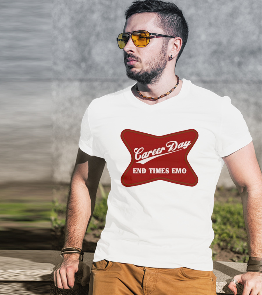 Career Day End Times Emo Runnin Out Of Things To Quit T-Shirt