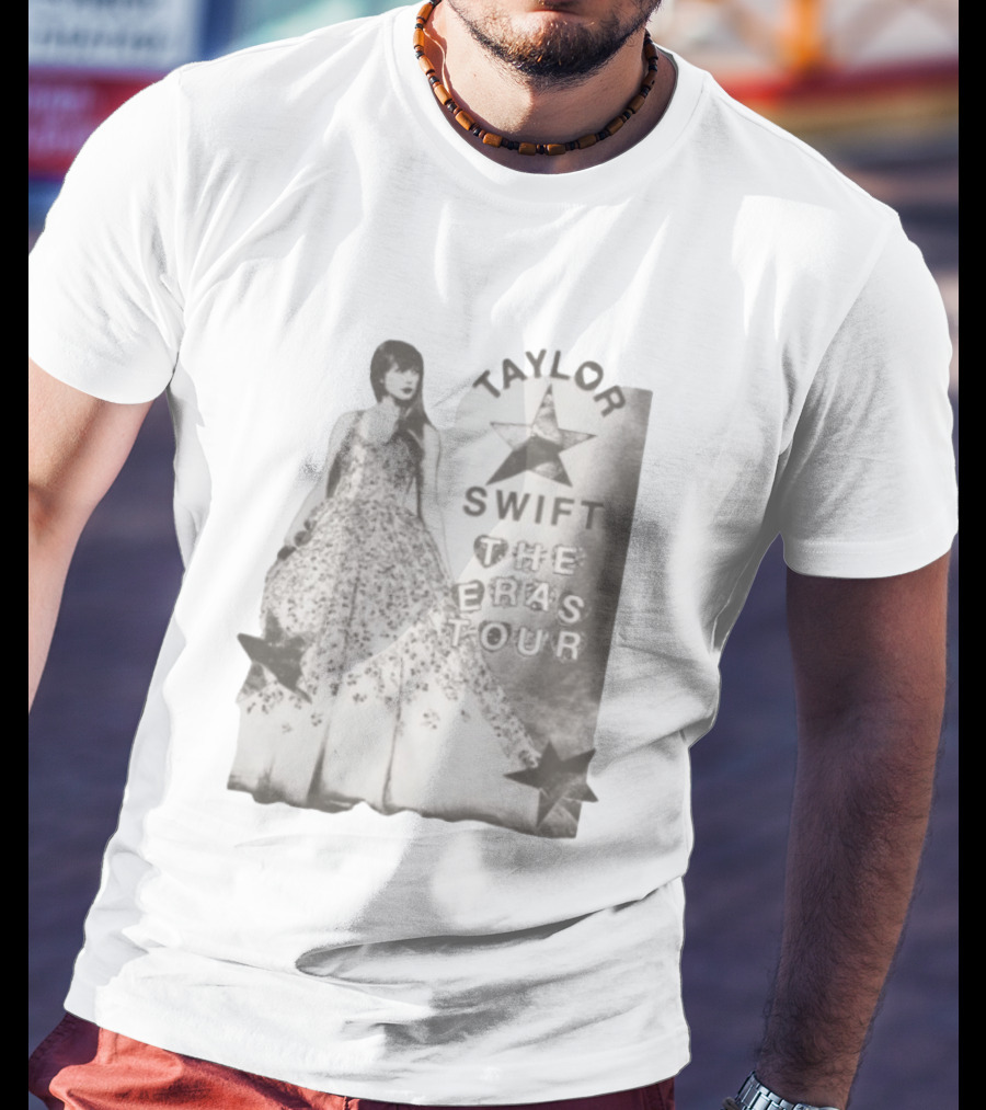 Taylor Swift The Eras Tour Oversized Photo Taylor Swift Store T-Shirt