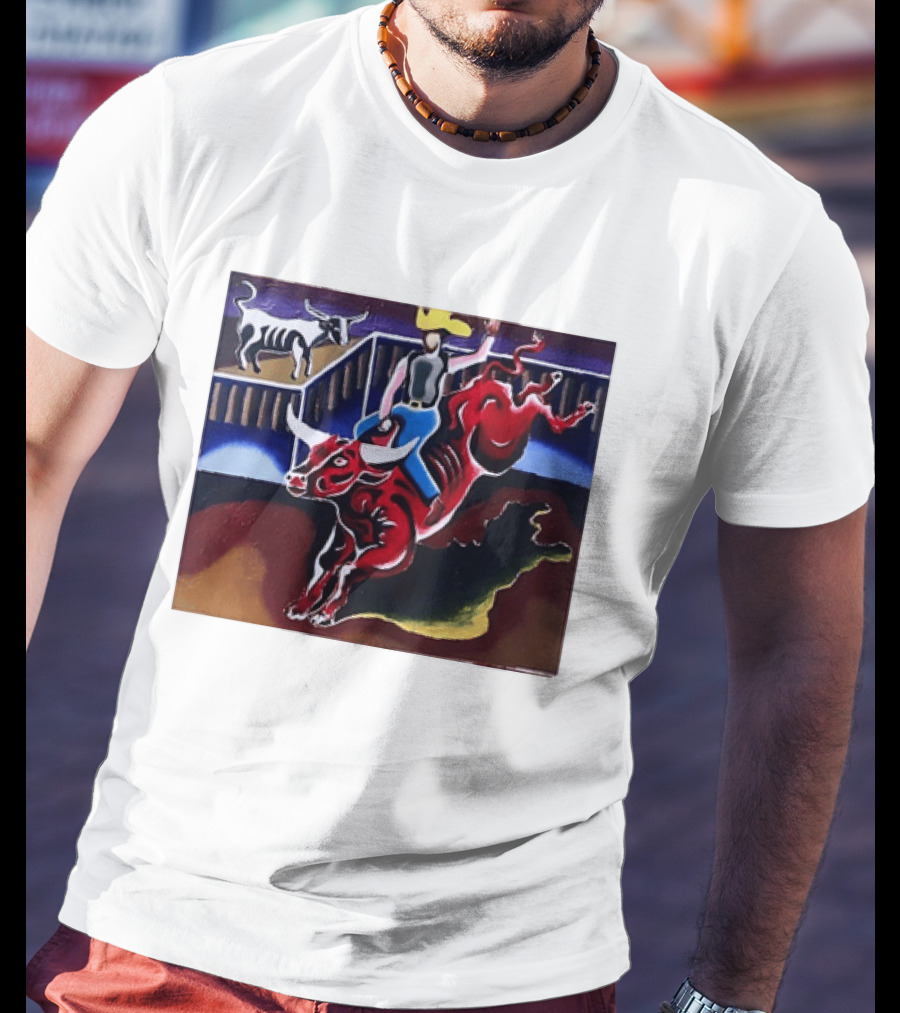I Went To A Rodeo And All I Got Was A Shitty Rage Former Cowboy Bull Riding Rodeo T-Shirt