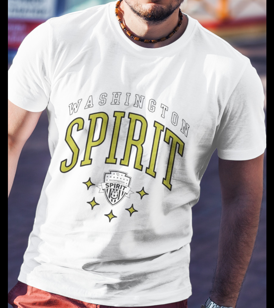 Washington Spirit Varsity Crest Stars Soccer T-Shirt
