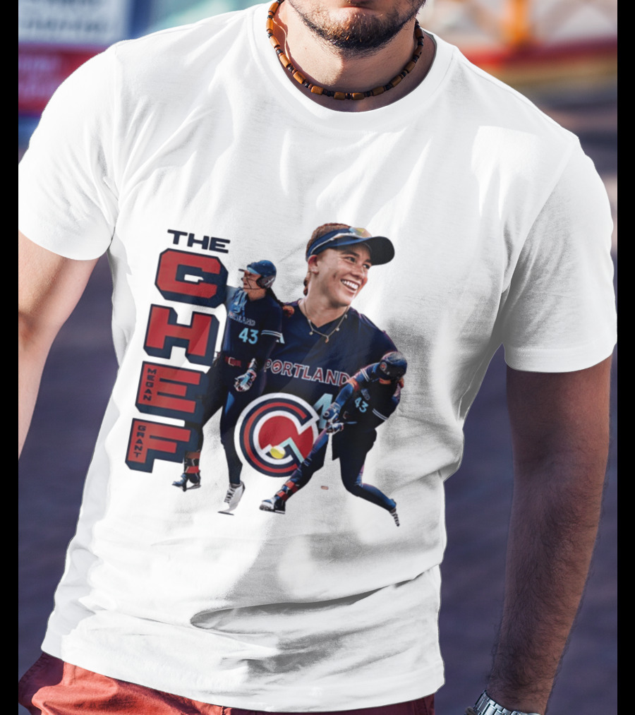 Megan Grant The Chef Portland Cascade Baseball Number 43 T-Shirt