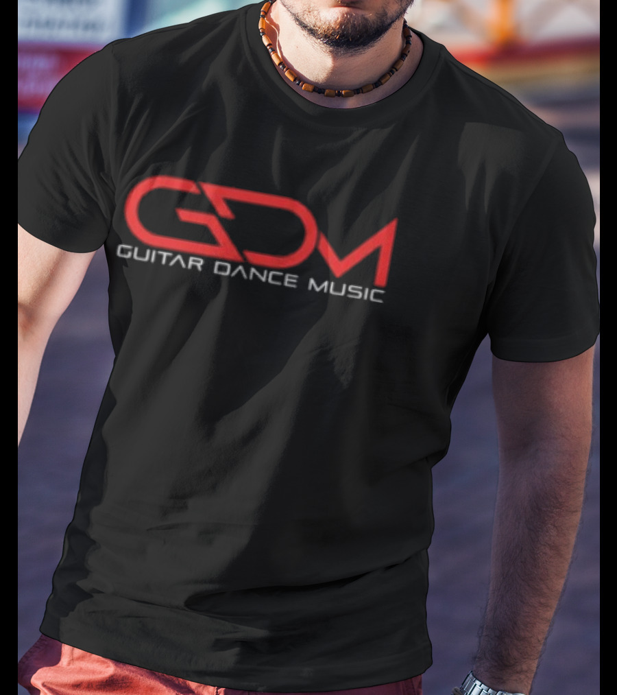 GDM Guitar Dance Music Ashba Store Red T-Shirt