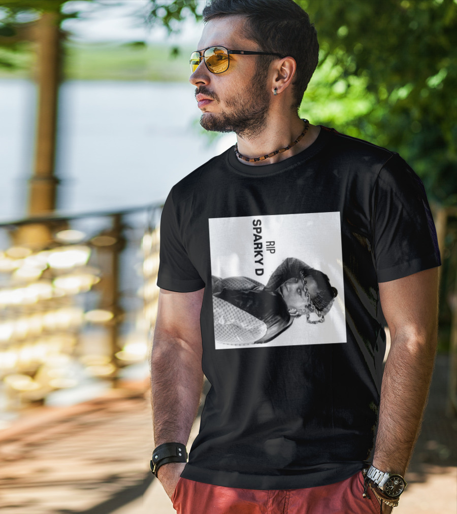 RIP Sparky D 80s Rap Legend Remembered T-Shirt