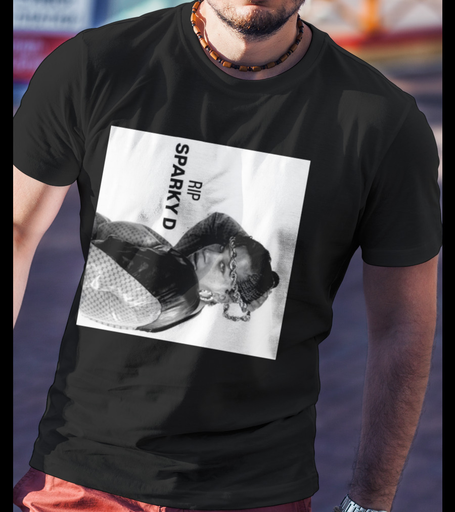 RIP Sparky D 80s Rap Legend Remembered T-Shirt