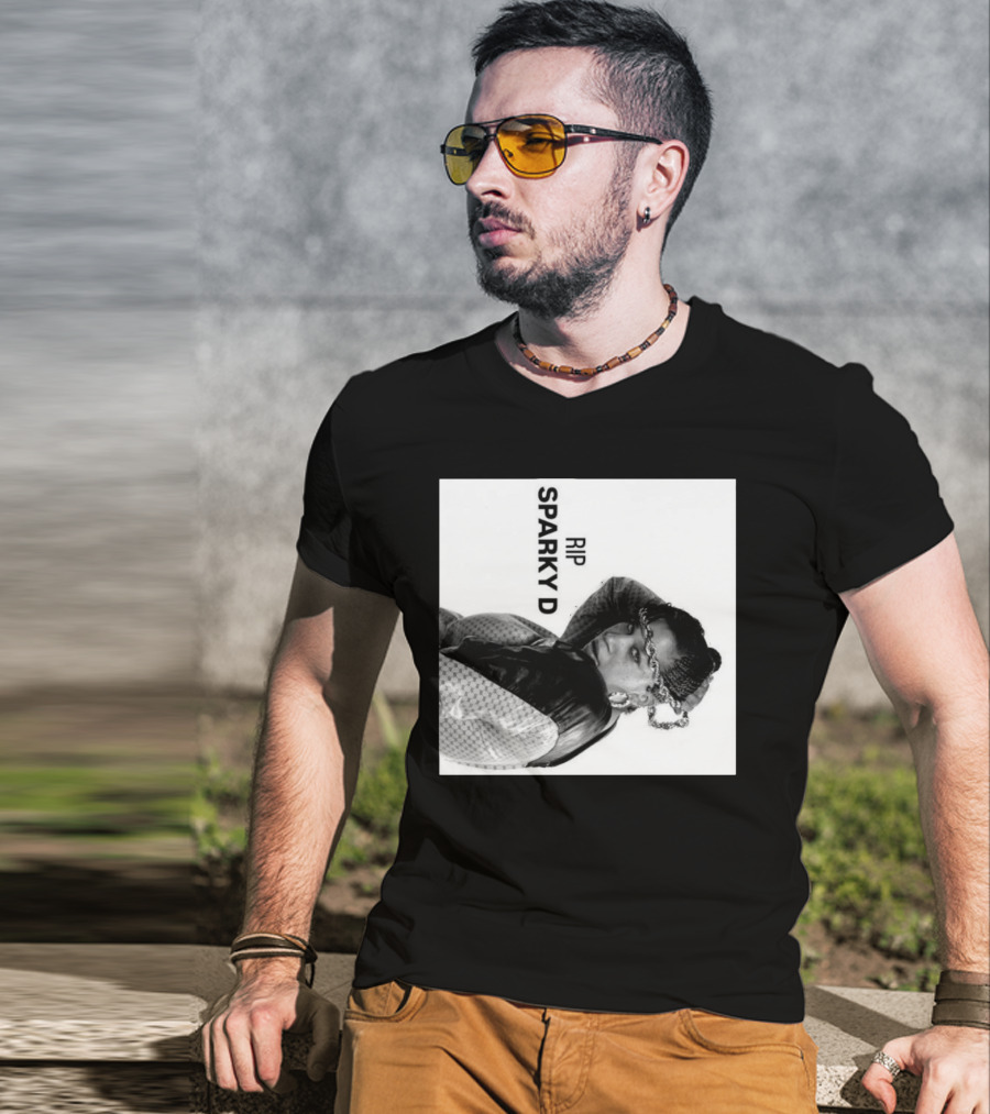 RIP Sparky D 80s Rap Legend Remembered T-Shirt