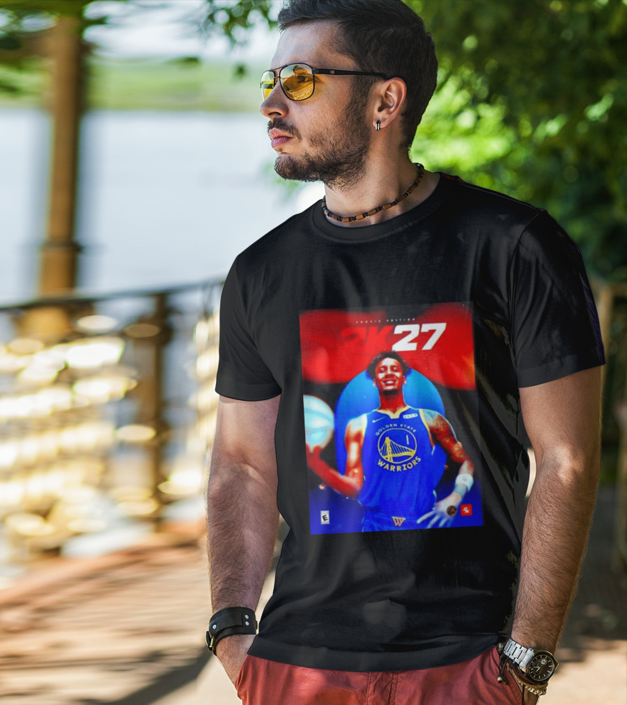 Golden State Warriors NBA 2K27 Rookie Edition Number One Player T-Shirt