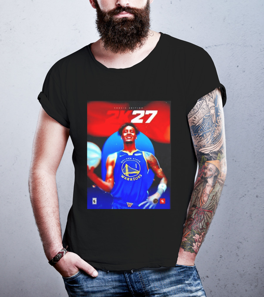 Golden State Warriors NBA 2K27 Rookie Edition Number One Player T-Shirt