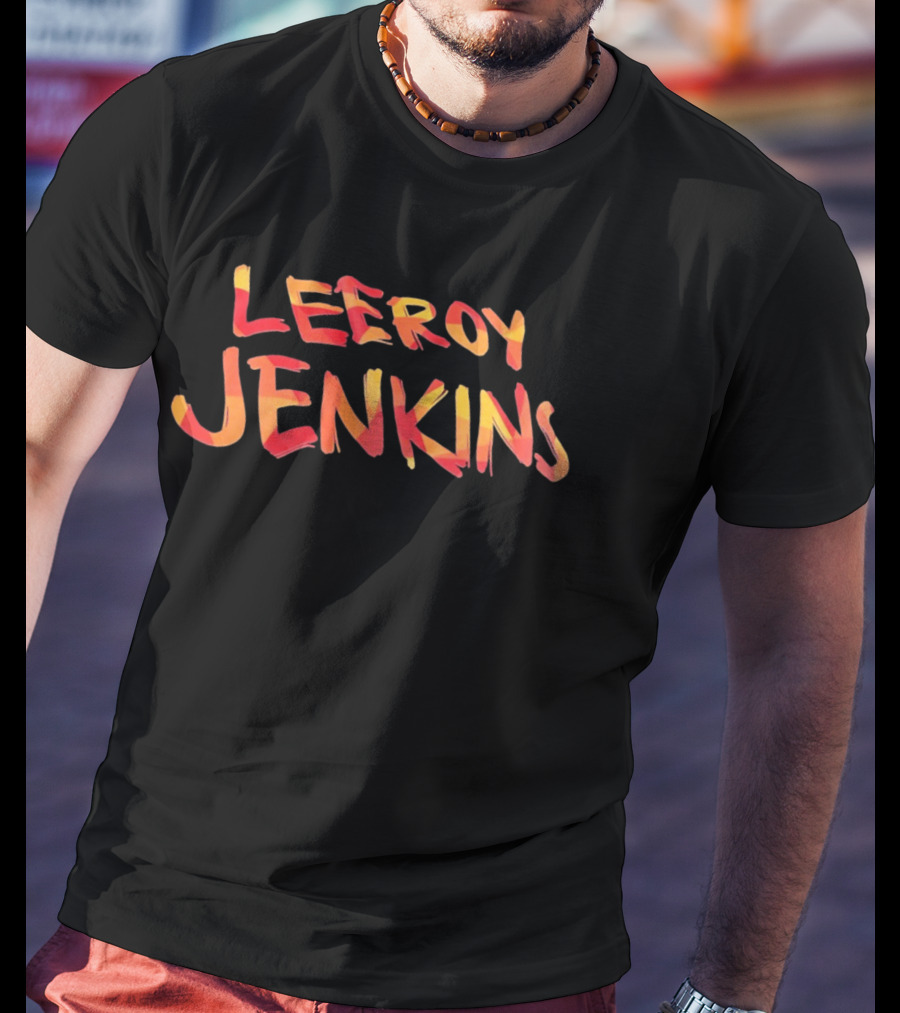 Leeroy Jenkins Meme World Of Warcraft WoW T-Shirt