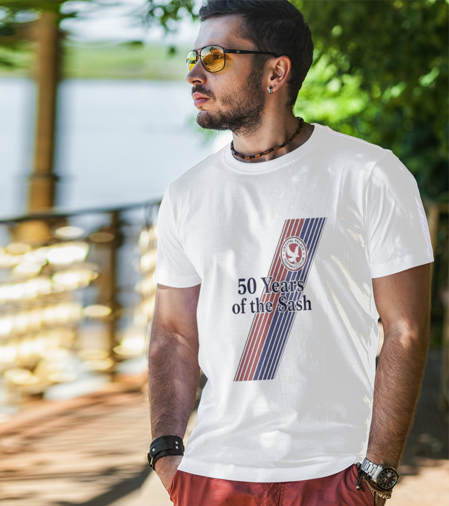 Crystal Palace 50 Years Of The Sash Anniversary Celebration T-Shirt