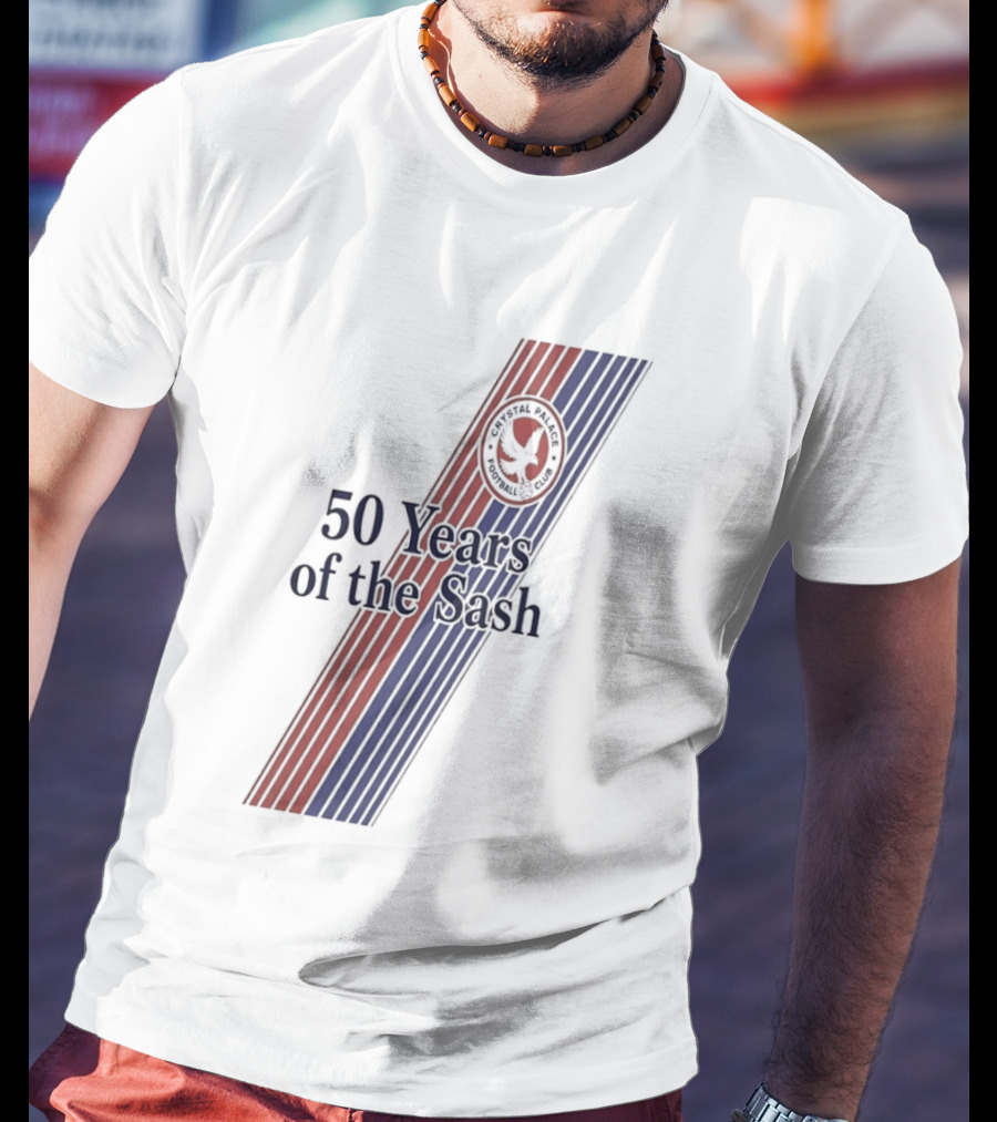 Crystal Palace 50 Years Of The Sash Anniversary Celebration T-Shirt