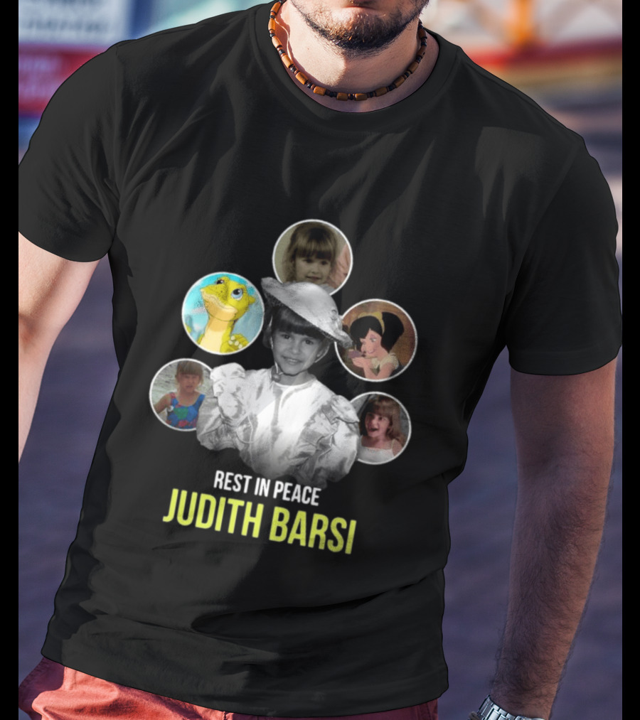 Rest In Peace Judith Barsi Tribute With Memorable Childhood Images T-Shirt