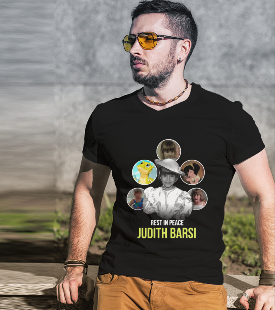 Rest In Peace Judith Barsi Tribute With Memorable Childhood Images T-Shirt