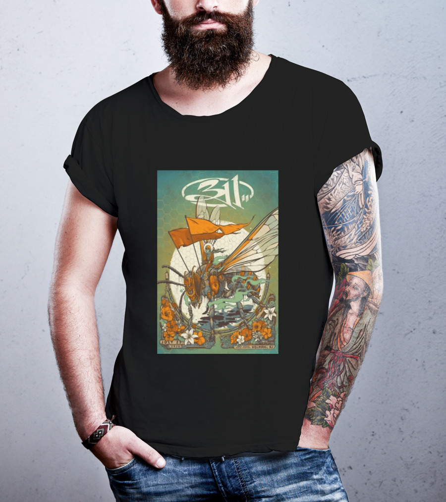 311 PNC Bank Arts Center July 23 2026 New Jersey Concert T-Shirt