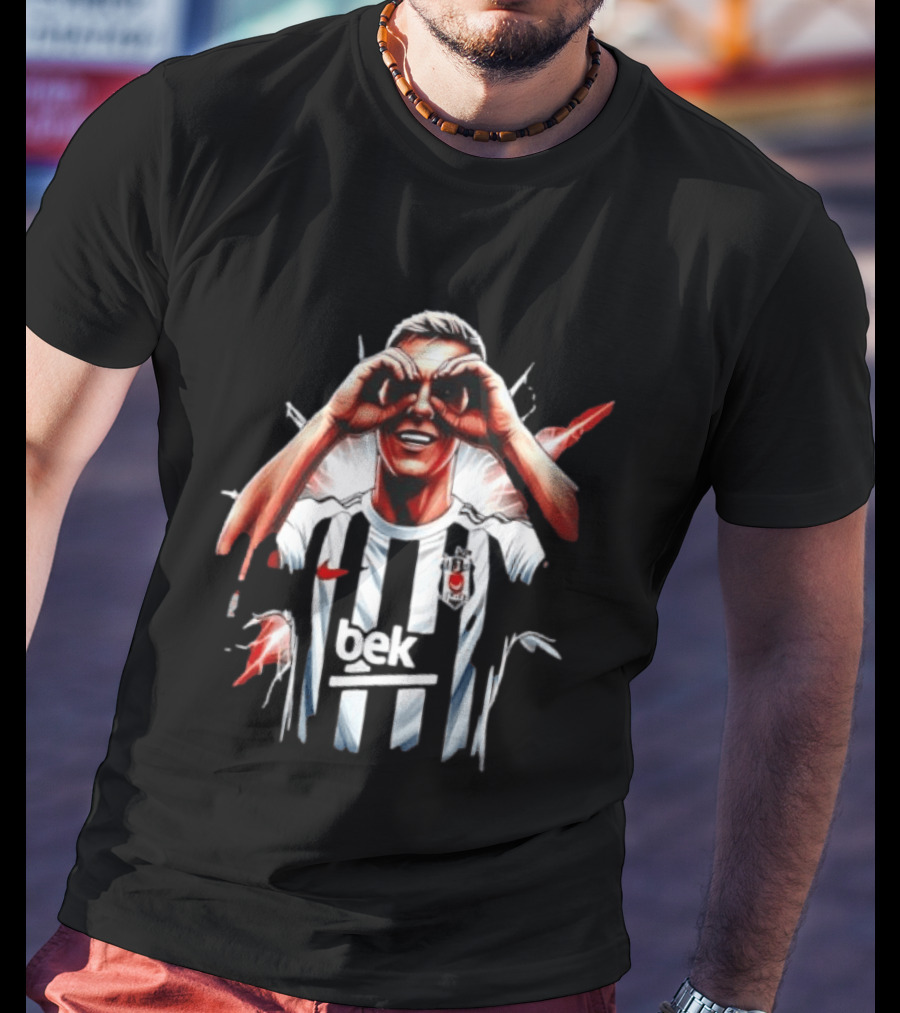 Beşiktaş JK Beko Football Player Celebration T-Shirt